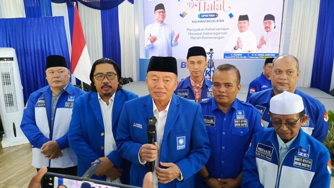 PAN Kalsel Tebar Semangat Kebersamaan Lewat Halal Bi Halal