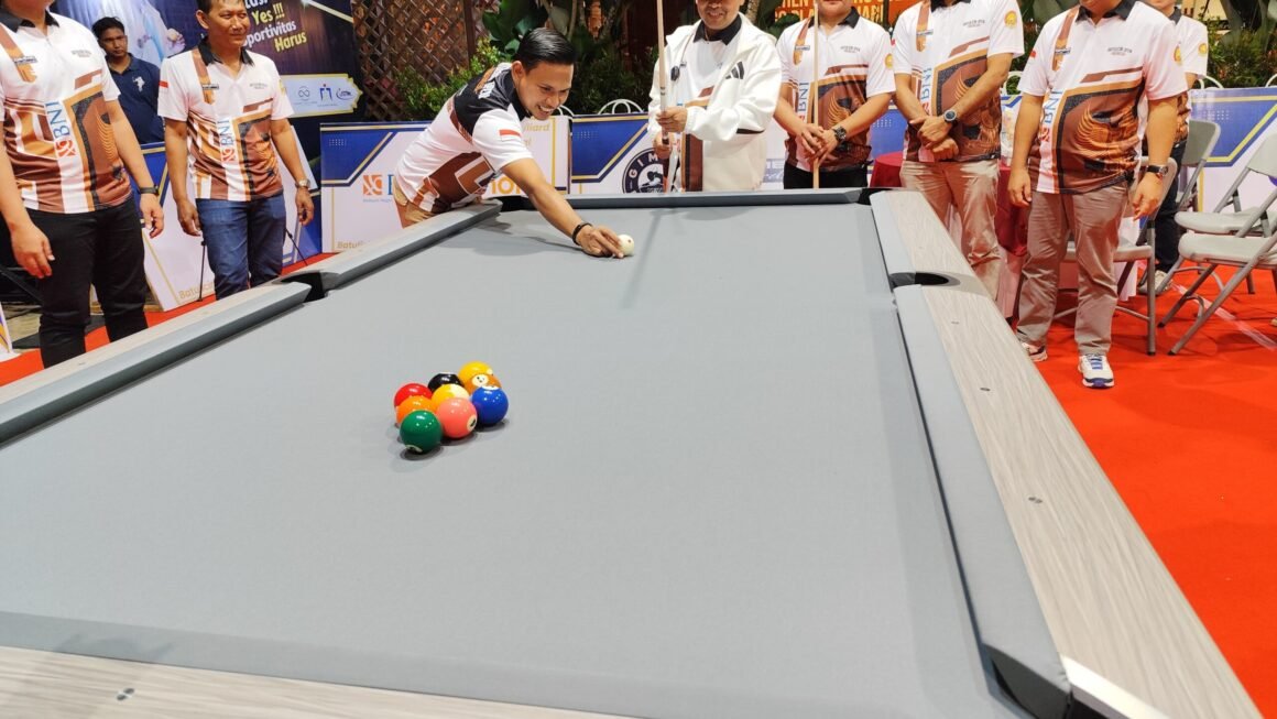 Billiard International Batulicin Open 2025 Resmi Dibuka
