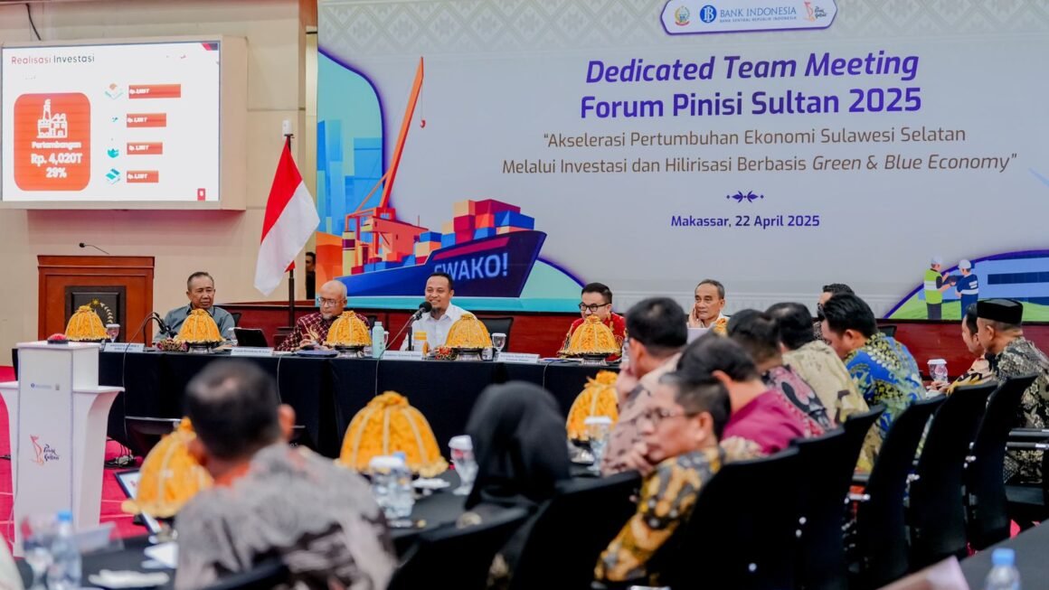 Gubernur Sulsel Bentuk Tim Promosi Investasi, Dorong Lahirnya Konglomerat Lokal