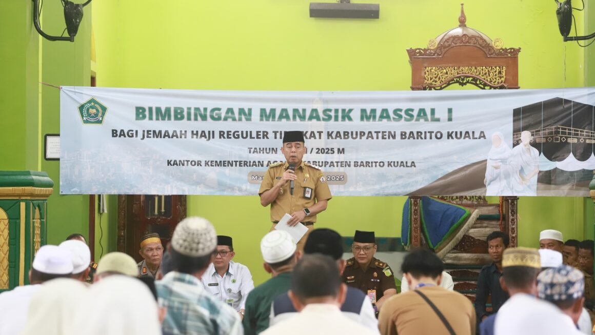Wabup Herman Susilo Buka Manasik Haji: Sempurnakan Ibadah, Jaga Kesehatan