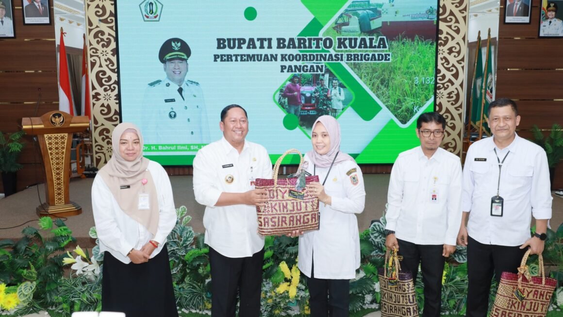 Bupati Barito Kuala Dorong Brigade Pangan Jadi Garda Terdepan Swasembada Pangan