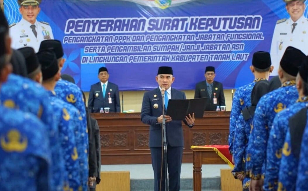 Bupati Tala Lantik 564 ASN, Tekankan Pentingnya Kolaborasi dan Integritas