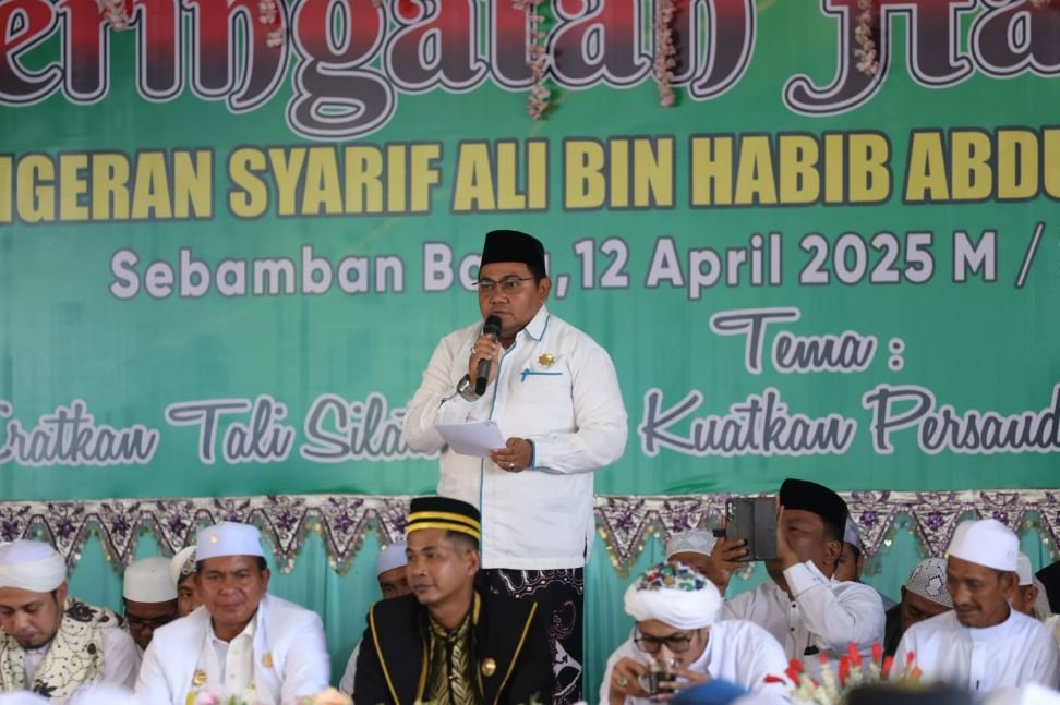 Peringatan Haul ke-23 Pangeran Syarif Ali, Bang Arul Sampaikan Pesan Damai