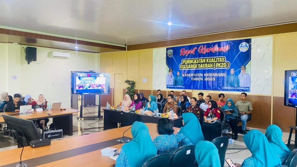 Pemkab Kotabaru Ikuti Rakor PK2D, Targetkan Desa Sampanahan Sebagai Desa Layak Anak