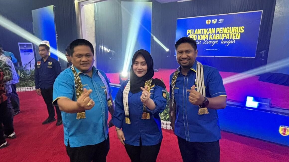 DPD KNPI HST Resmi Dilantik, Andi Rustianto: Pemuda Harus Jadi Garda Perubahan