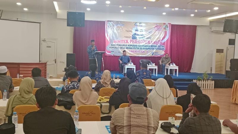 Kotabaru Tingkatkan Kapasitas Pengurus Koperasi Merah Putih Lewat Bimtek