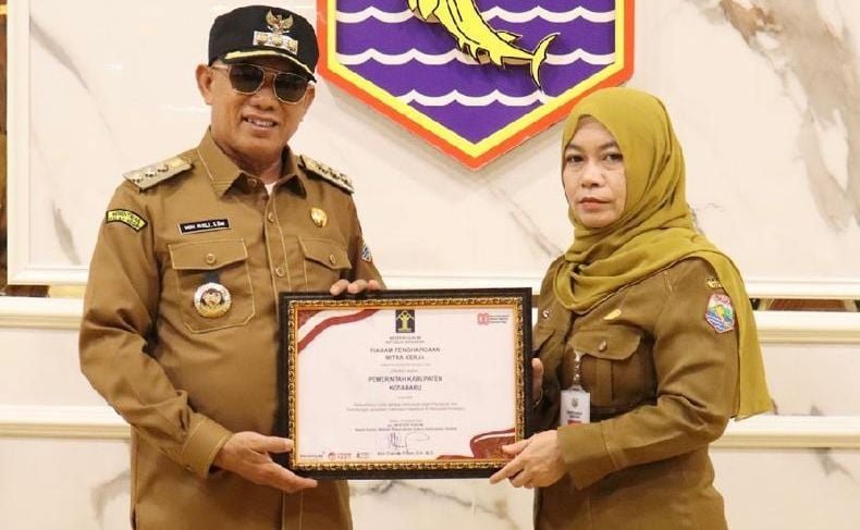 Sinergi Pemkab Kotabaru Diakui, Raih Penghargaan dari Kemenkumham