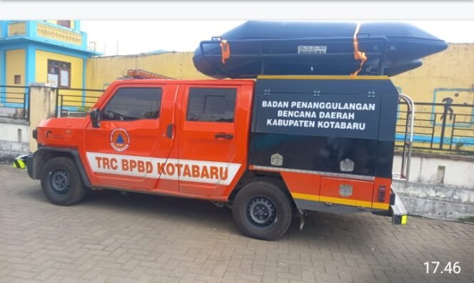 BPBD Kotabaru Terima Hibah Tiga Unit Mobil TRC untuk Penanggulangan Bencana