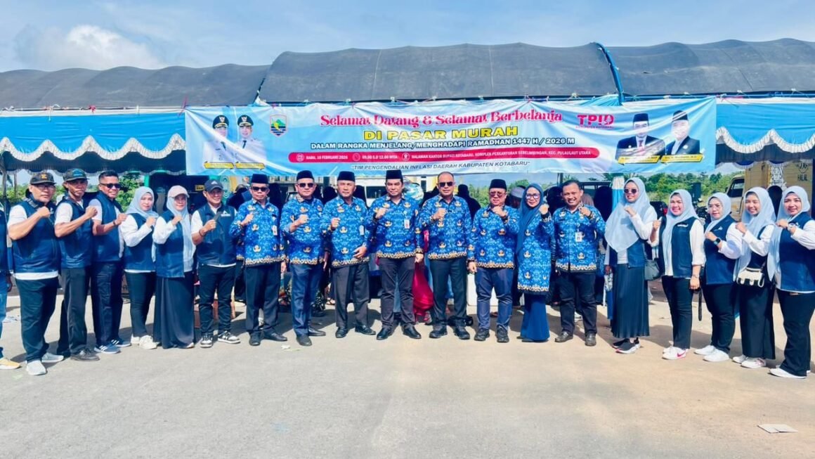Sambut Ramadan 1447 H, Pemkab Kotabaru Gelar Pasar Murah