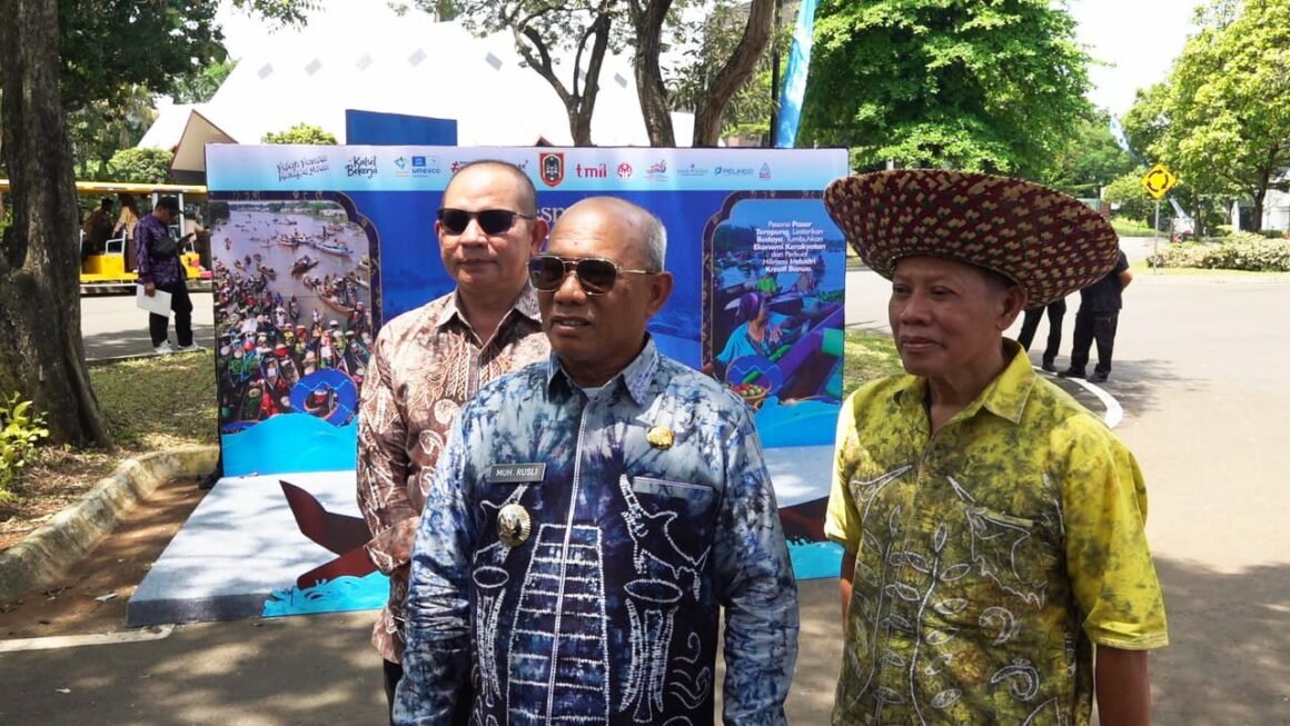 Bupati Kotabaru Optimis Pasar Terapung TMII Dongkrak UMKM