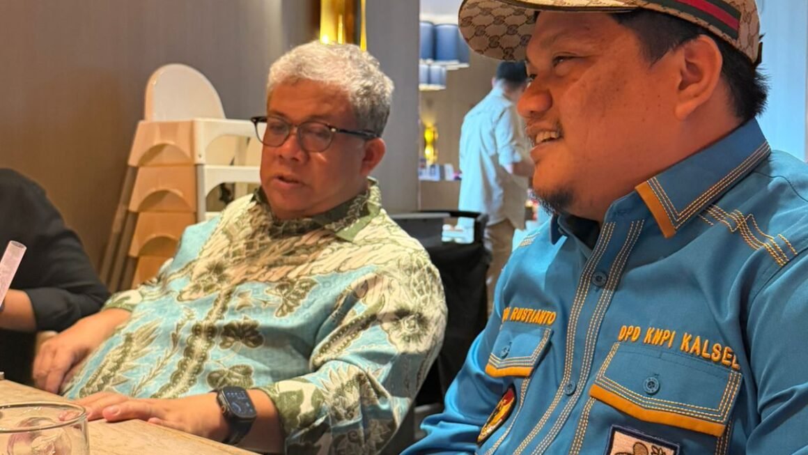 Andi Rustianto Temui Fahri Hamzah, Bahas Arah Gerakan Pemuda Banua