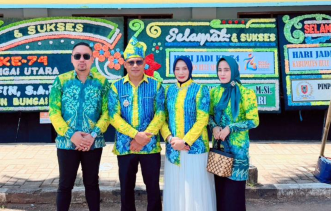 Syairi Mukhlis Hadiri Puncak Hari Jadi ke-74 HSU di Amuntai